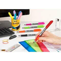 BIC MARKING KUMAS/CAM/PORSELEN KALEMI 24 LU