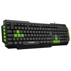 HYTECH HYK-46 GAMY SIYAH USB YESL Q GAMING KLAVYE