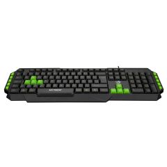 HYTECH HYK-46 GAMY SIYAH USB YESL Q GAMING KLAVYE