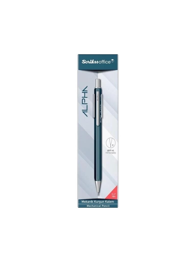 SCRIKSS ALPHA VERSATIL 0.7 MM LACIVERT SEFFAF AMB.