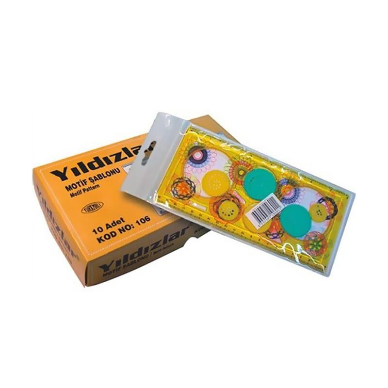 YILDIZLAR MOTIF SABLONU (106)