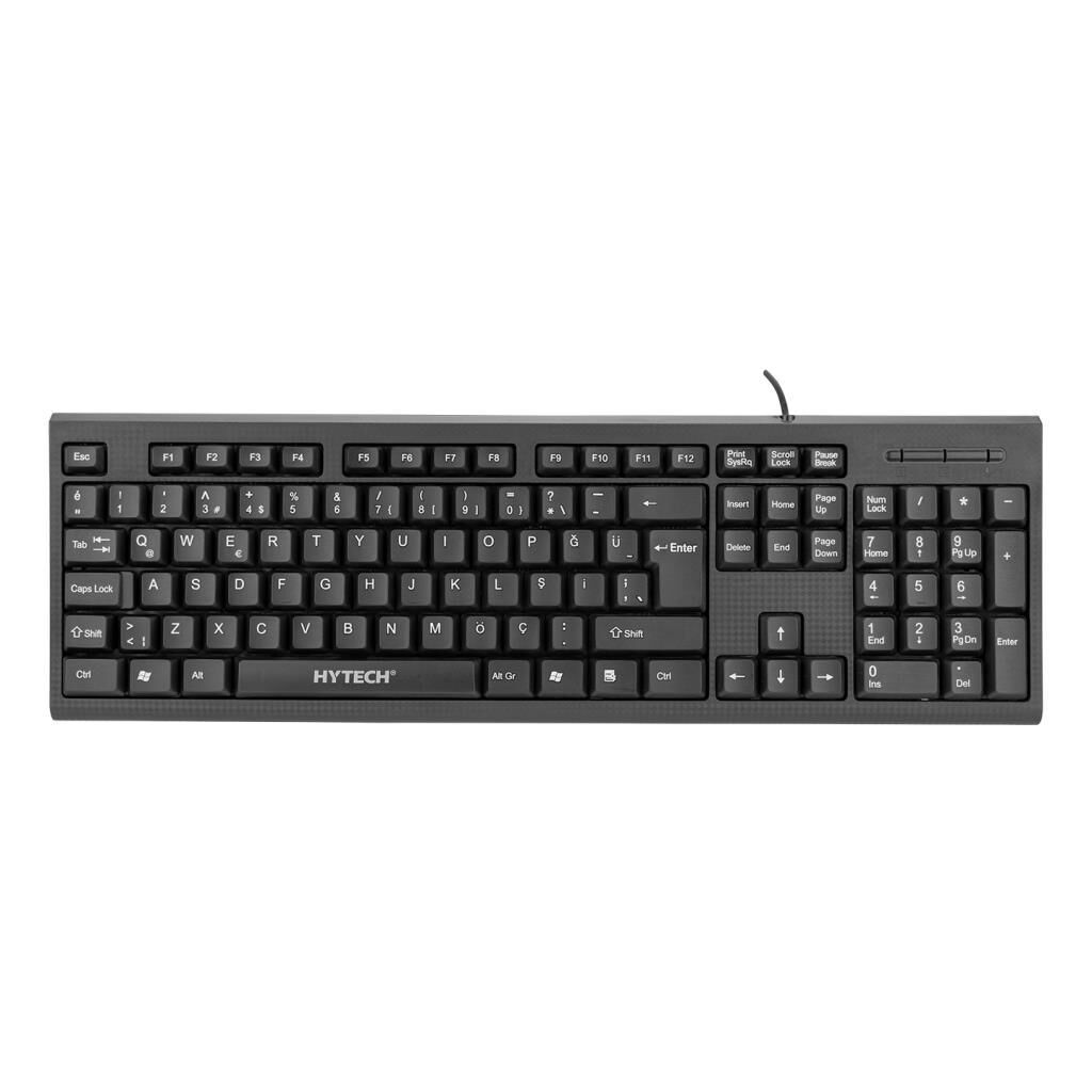 HYTECH HYK-44 SIYAH USB Q STANDART KLAVYE