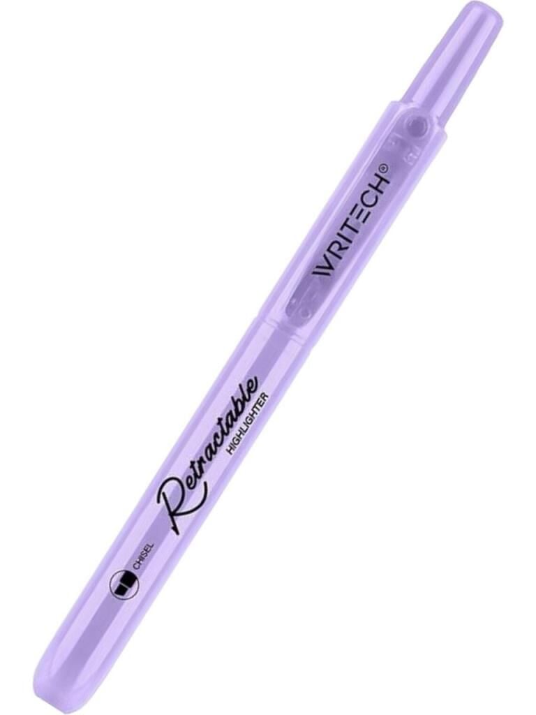 WRITECH BASMALI FOSFORLU KALEM PASTEL LILA W-805S