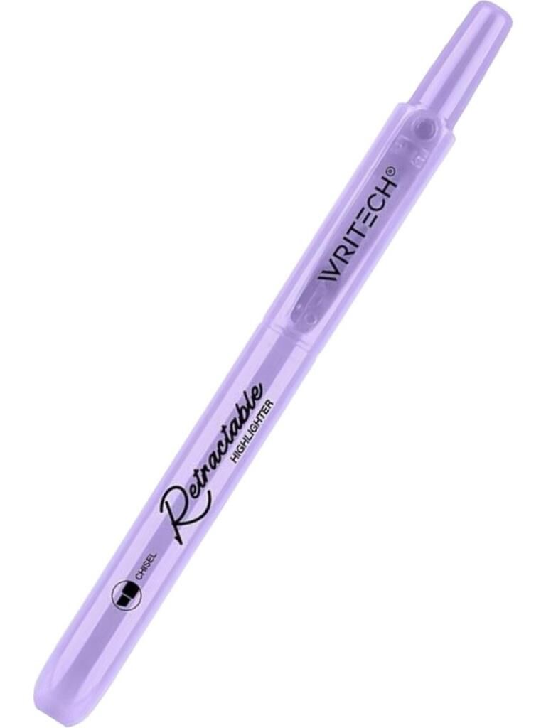 WRITECH BASMALI FOSFORLU KALEM PASTEL LILA W-805S