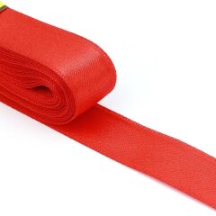 NEDI KURDELE SATEN 1CM 10MT KIRMIZI