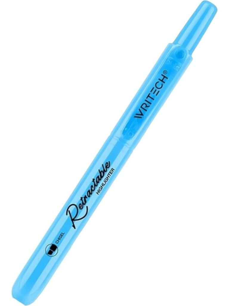 WRITECH BASMALI FOSFORLU KALEM PASTEL MAVI W-805S