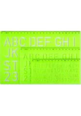 HATAS CETVEL B.HARF YAZI SABLONU SET (02260)