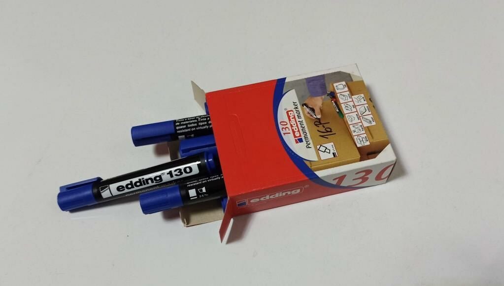 EDDING PERMANENT MARKER KES.UC MAVI 10LU KUTU(130)