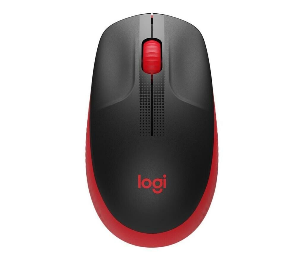 LOGITECH M190 MOUSE OPTIK KABLOSUZ KIRMIZI