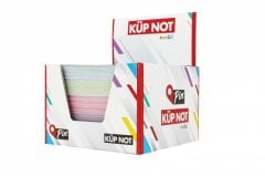PIN KUP BLOK KUTULU RENKLI 8x8 cm. (PIN 1215)