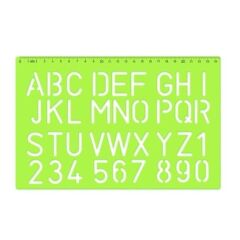 HATAS CETVEL  B.HARF YAZI SABLONU 30mm (02259)