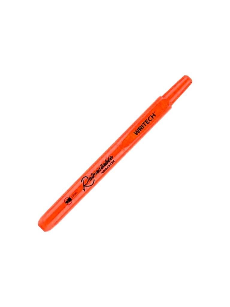 WRITECH BASMALI FOSFORLU KALEM NEON TURUNCU W-805S