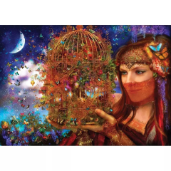 KS GAMES PUZZLE 4000 PARCA HER BUTTERFLY FAIRYTALE