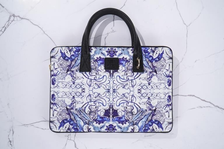 MINBAG BASHAQUES LAPTOP CANTASI 02 BALLERINA TILES