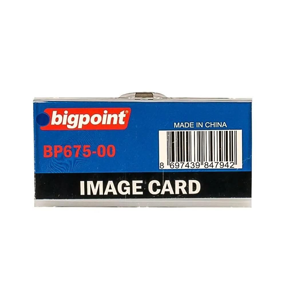 BIGPOINT YAKA ISIMLIGI PLAS. DIKDORT SEFFAF(BP676)