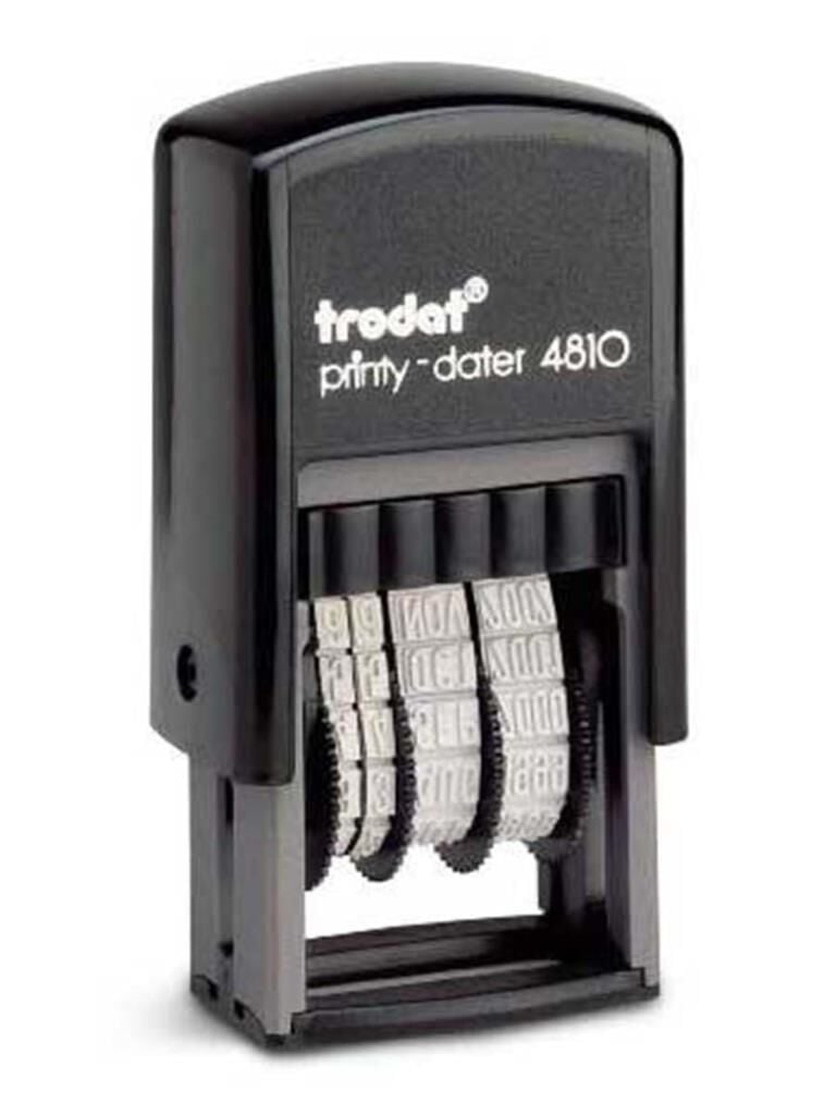 TRODAT TARIH KASESI OTOMATIK TURKCE 3mm (4810)