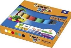 BIC OYUN HAMURU KURUMAYAN PLASTELINA 6 RENK