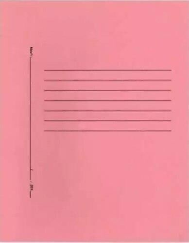 ALEMDAR LUX KARTON DOSYA TAM KAPAK PEMBE 25 LI
