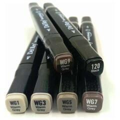 DELREY TWIN MARKER SICAK GRI TONLARI WG1/3/5/7/120