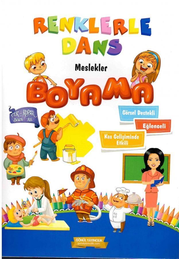 GONUL BOYAMA KITABI RENKLERLE DANS 16 YP