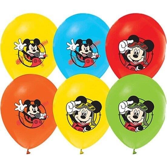 BALONEVI 4+1 MICKEY BASKILI PASTEL BALON 100 LU