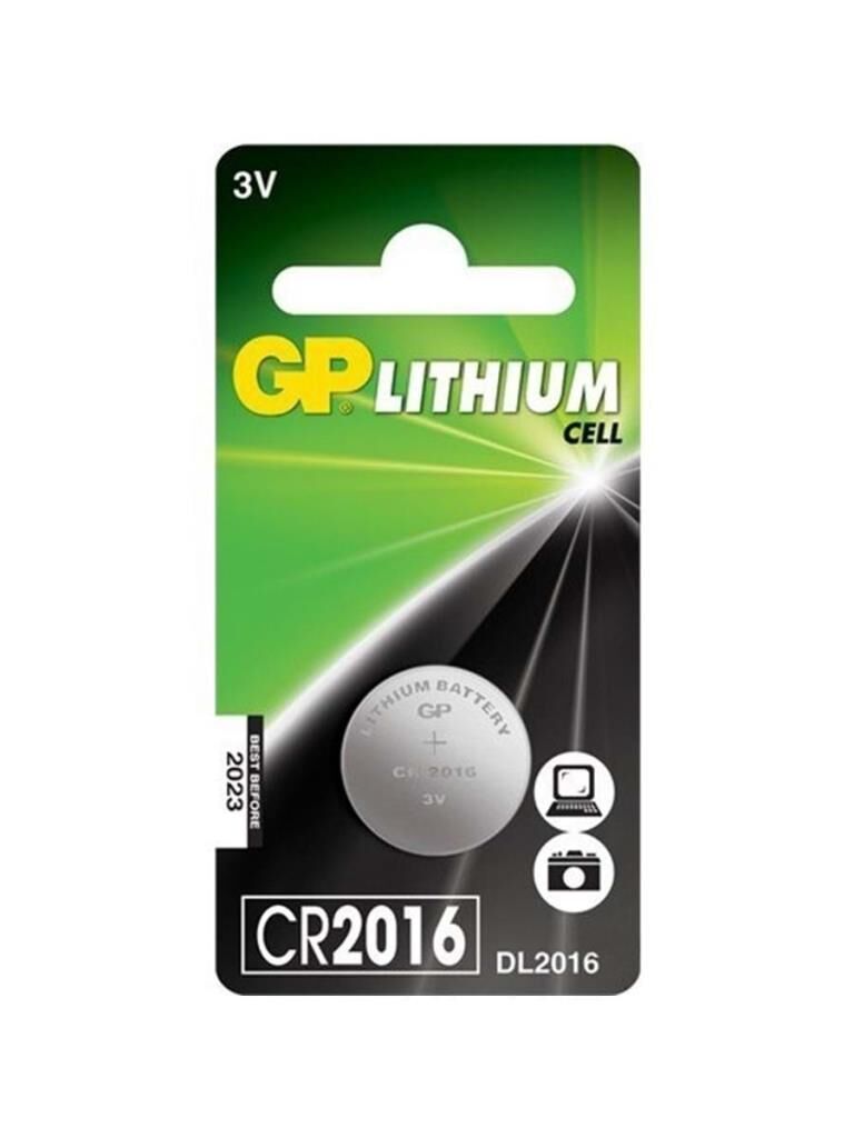 GP CR2016 3V LITYUM DUGME PIL TEKLI