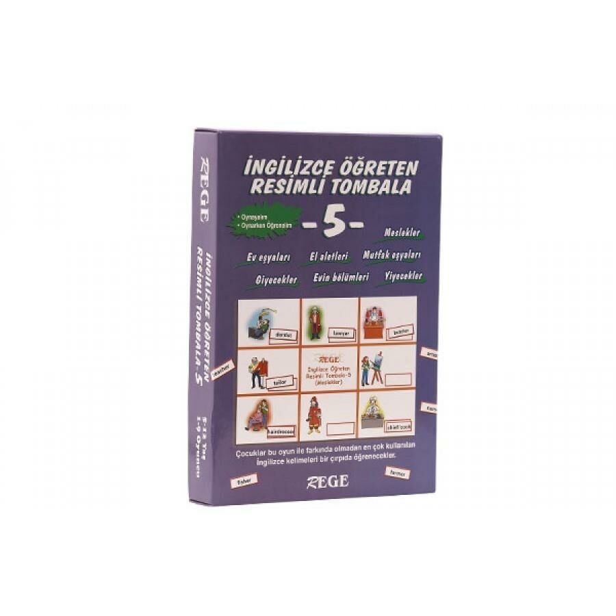 REGE INGILIZCE OGRETEN RESIMLI TOMBALA - 5