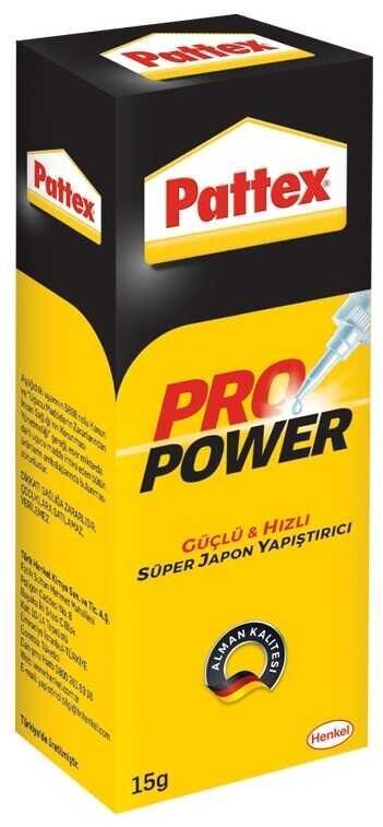 PATTEX YAPISTIRICI SUPER JAPON PRO POWER 15gr.