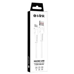S-LINK SL-X241 3A MICRO USB GUVENLI HIZLI DATA+SAR