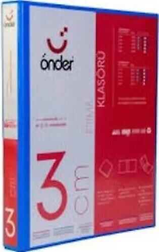 ONDER KLASOR A4 4 D MKN.30mm MAVI (2013-1)