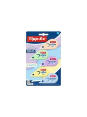 TIPP-EX SERIT SILICI MINI POCKET PASTEL 5x6mt 5 LI