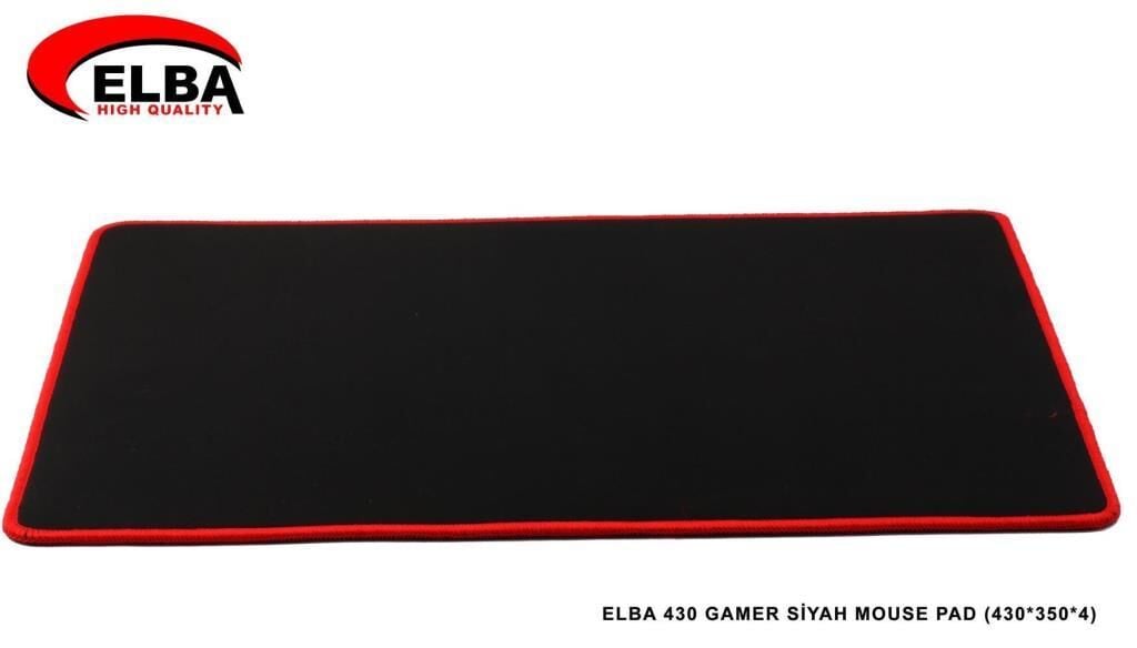 ELBA MOUSE  PAD 430x350x4mm SIYAH