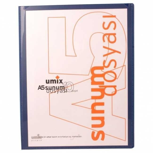UMIX SUNUM DOSYASI CEPLI A5 10 LU LAC.(U1191P)