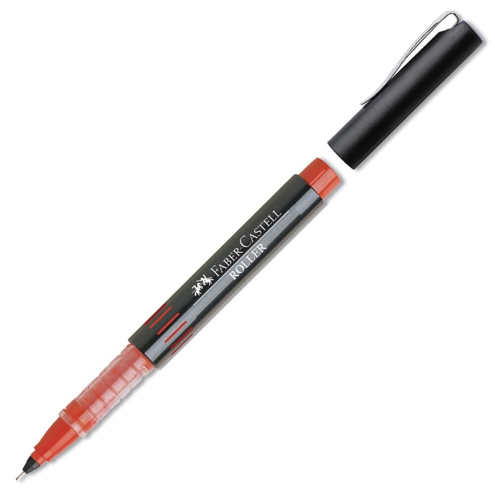 FABER CASTELL ROLLER IGNE UCLU KIRMIZI TEKLI(5405)
