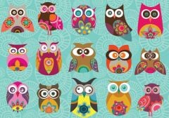 KS PUZZLE 500 PARCA OWLS