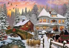 KS PUZZLE 1000 PARCA SNOWY DAY