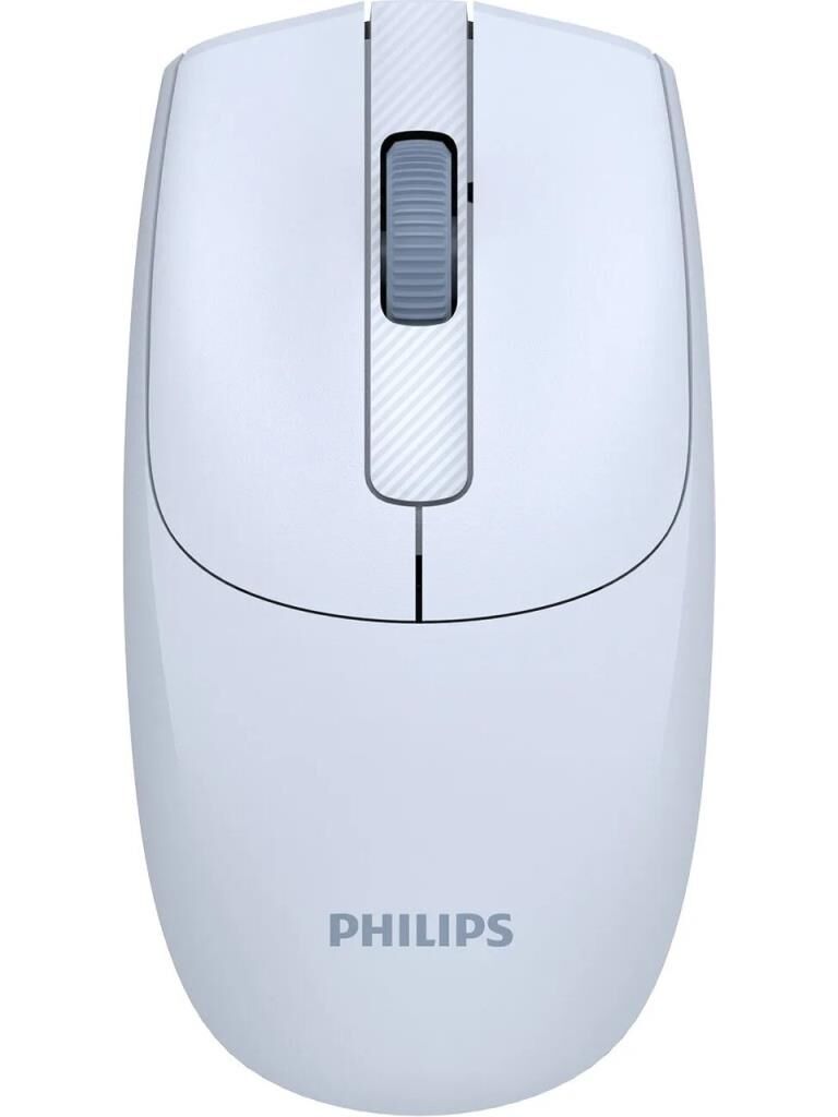 PHILIPS MOUSE KABLOSUZ SESSIZ ACIK MAVI 7398J