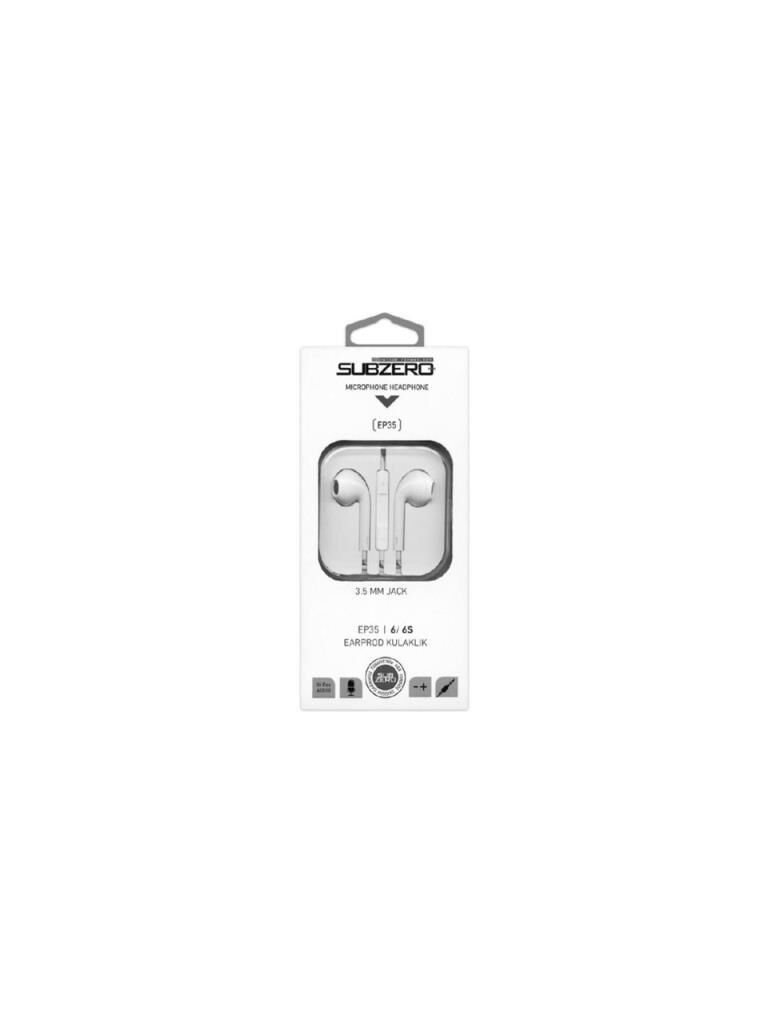 SUBZERO EP35 IPHONE MIKROFONLU KULAKLIK