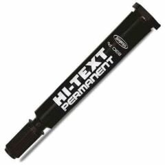 HI-TEXT PERMANENT MARKER KESIK UC SIYAH (830PC)