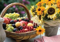 KS PUZZLE 1000 PARCA FRUIT AND SUNFLOWER