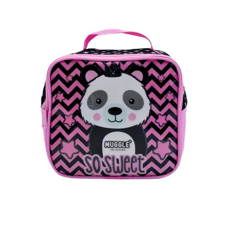 MIKRO BESLENME CANTASI MUGGLE PANDA SIYAH MU7334