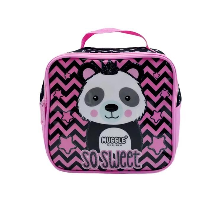 MIKRO BESLENME CANTASI MUGGLE PANDA SIYAH MU7334