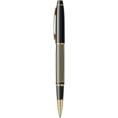 SCRIKSS ROLLER KALEM CIZGI DESEN SIYAH ALTIN (35L)