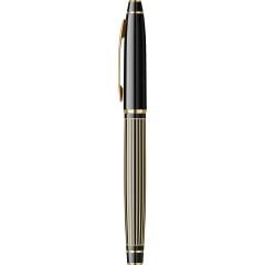 SCRIKSS ROLLER KALEM CIZGI DESEN SIYAH ALTIN (35L)