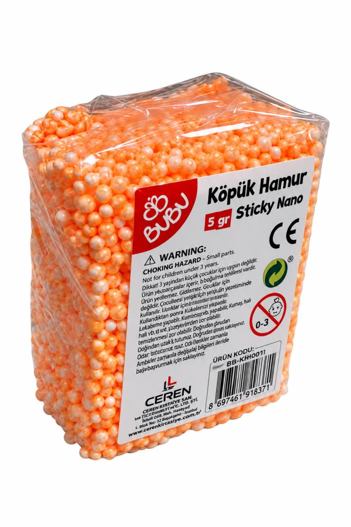 BU-BU KOPUK HAMUR 5GR TURUNCU (BUBU-HA0009)