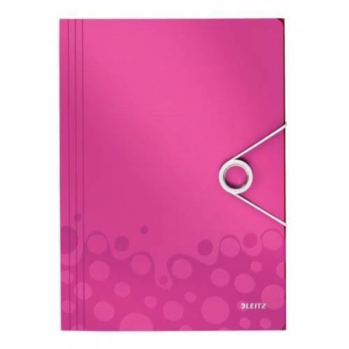 LEITZ SUNUM DOSYASI WOW ACT.40LI PEMBE(46320023)