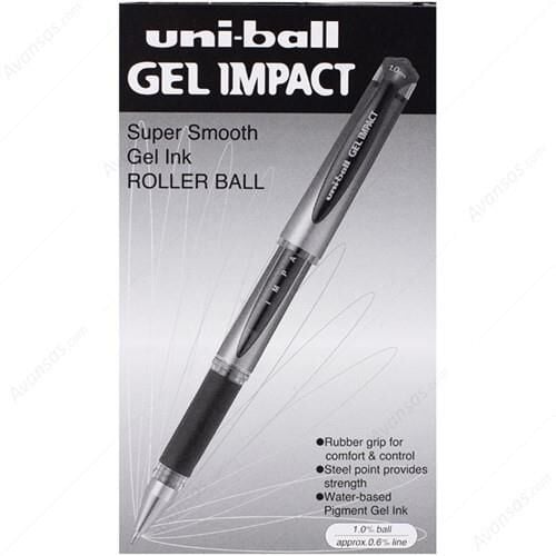 UNI JEL IMZA  KALEM 1mm SIYAH 12 LI (UM-153)