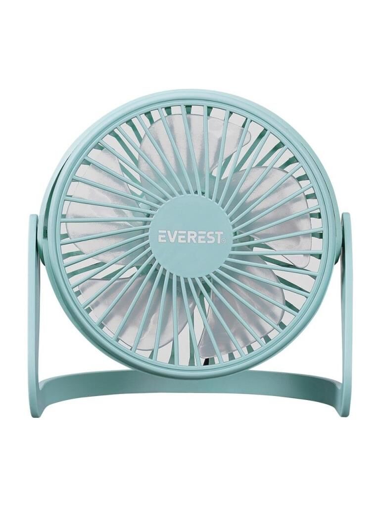 EVEREST EFN-505 MASAUSTU TURKUAZ USB FAN(145x141)