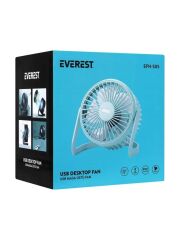 EVEREST EFN-505 MASAUSTU TURKUAZ USB FAN(145x141)