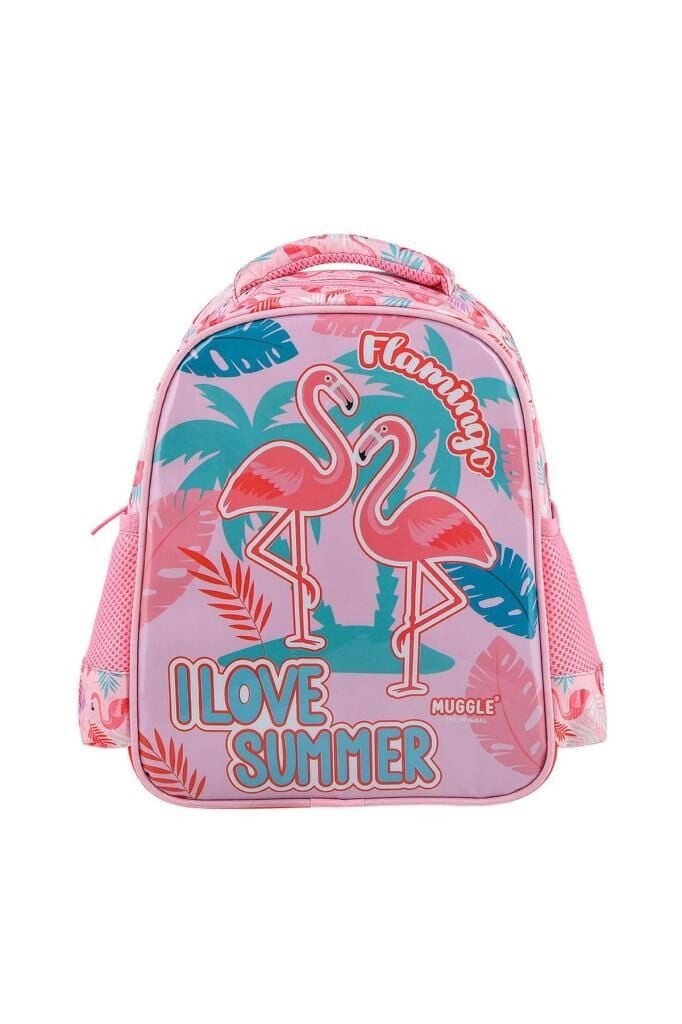 MIKRO ANAOKUL CANTASI MUGGLE FLAMINGO ROSE MU7235